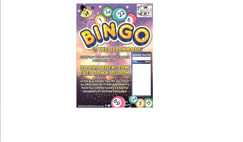 Today Prize Only Bingo (With Accumulator) at The Blackmore The
